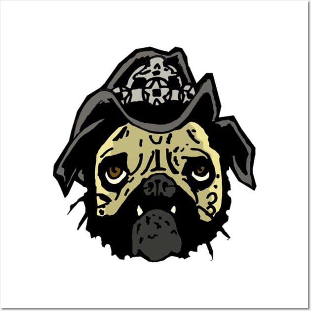 Lemmy MotorPug Wall Art by Undeadredneck